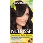 Garnier Nutrisse Nourishing Hair Color Creme, 20 Soft Black