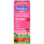 Benadryl Kids Allergy Liquid Cherry 4 oz