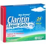Claritin Allergy Liqui-Gels 10 mg, 10 Count