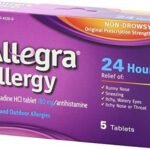Allegra OTC 24Hr 180mg Tablet 5ct Cht