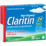 Claritin 24 Hour Non-Drowsy Allergy Tablets, 10 mg, 10 Count