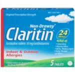 Claritin 24 Hour Non-Drowsy Allergy Tablets10 mg, 5 Count