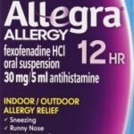 Allegra OTC Child 12Hr 30mg Liquid 8 oz Cht
