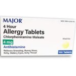 Allergy 4mg Tablet 100ct Major