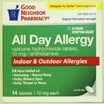 GNP All Day Allergy 24Hr, 14 tablets