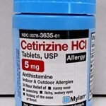 Mylan Cetirizine 5mg, 100 tablets