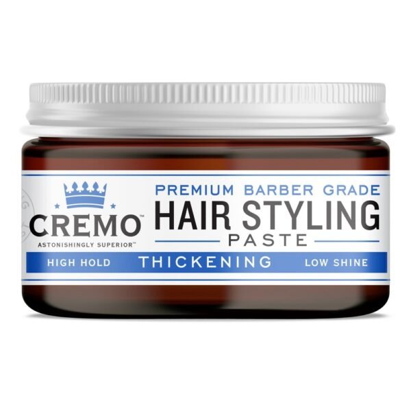Cremo Premium Barber Grade Hair Styling Thickening Paste, 4 oz