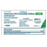 Cetirizine Child 5 mg Chewable 30 Ud