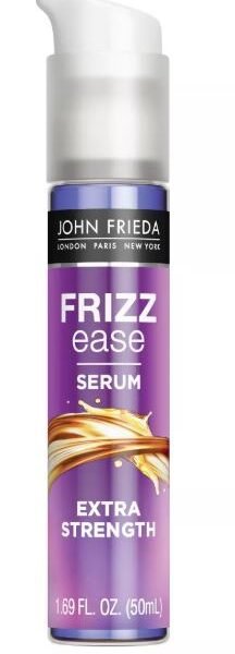 John Frieda Frizz Ease Extra Strength Hair Serum, Nourishing Treatment Argan, Coconut, and Moringa Oil – 1.69 fl oz