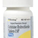 Rising Pharma Cetirizine 5mg, 100 tablets