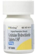 Rising Pharma Cetirizine 5mg, 100 tablets