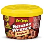 Van Camp's Beanee Weenee Original Flavor, 9g Protein Per Serving, Microwavable Cup, 7.25 oz. Cup