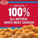 Tyson Popcorn Chicken, 25 oz (Frozen, Fully Cooked)