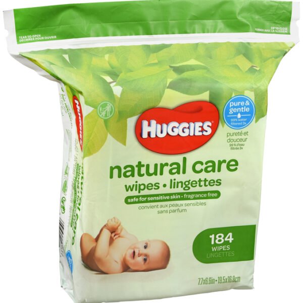 Huggies Natural Care Wipe 184ct