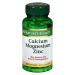 Calcium, Magnesium, and Zinc Tablet 100ct by Nature’s Bounty