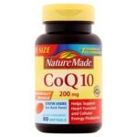 CoQ10 200mg Softgel 80ct Nat Made