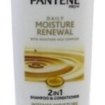 Pantene Pro-V 2 in 1 Shampoo & Conditioner, Daily Moisture Renewal, 12 Ounce