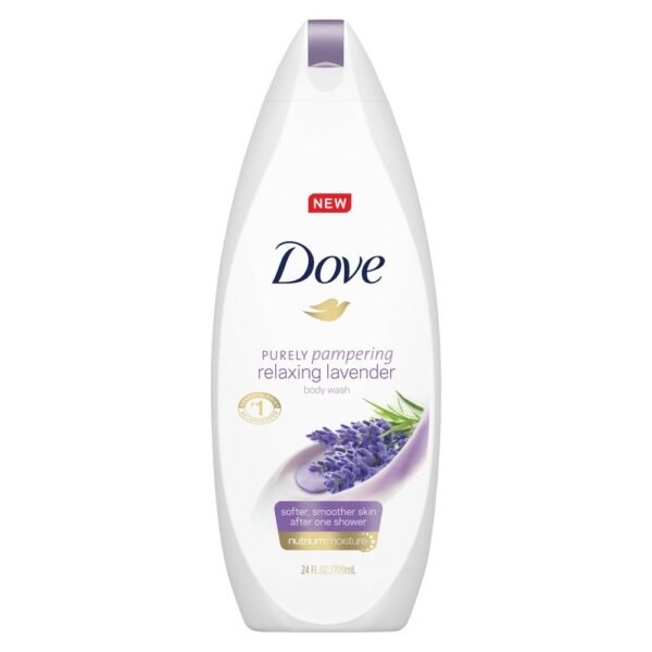 Dove Relaxing Lavendar Body Wash, 22 oz
