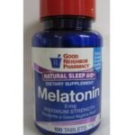 GNP Melatonin 5 mg, 100 tablets