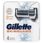 Gillette SkinGuard Men’s Razor Blade Refill, 4 count
