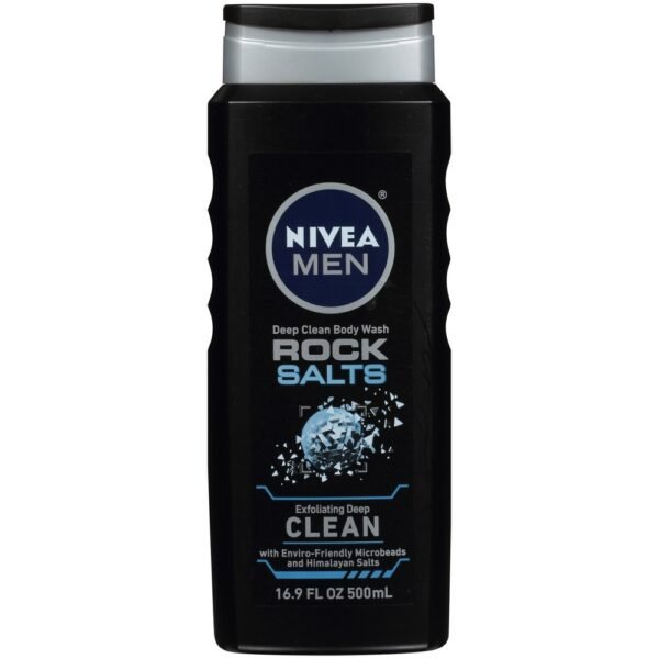 NIVEA Men Rock Salts Body Wash 16.9 oz