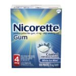 Nicorette Gum 4mg White Ice 100ct