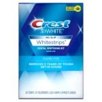 Crest 3D White Whitestrips Classic Vivid Teeth Whitening Kit, 10 treatments