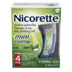 Nicorette Lozenge Mini 4mg 81ct