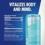 Red Bull Iced Edition Sugarfree Energy Drink, Iced Vanilla Berry, 12 fl. oz. can, 114mg Caffeine - Image 4