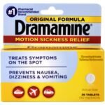 Dramamine 50mg, 36 tablets