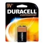 Duracell Coppertop 9V