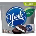 YORK Dark Chocolate Peppermint Patties Candy Share Pack, 9.1 oz