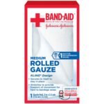 Band-Aid First Aid 3 in X 2.5 yds Rolled Gauze