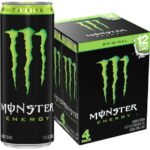 Monster Energy, Original Green, Energy Drink, 12 fl oz, 4 Pack - Image 7