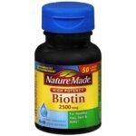 Biotin 2500mcg Liquigel 90ct Nat Made