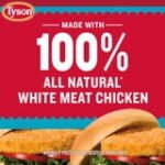 Tyson White Meat Chicken Patties, 23 oz (Frozen, Fully Cooked) - Image 5