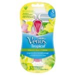 Gillette Venus Tropical Women’s Disposable Razor, 3 Count