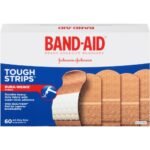 Band Aid Tough Strips 1Sz 60ct