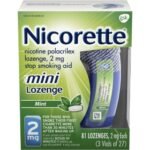 Nicorette Lozenge Mini 2mg 81ct