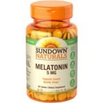 Sundown Naturals Melatonin 5 mg Tablets, 90 Count
