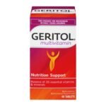 Geritol Multi-Vitamin Nutritional Support Tablets, 40 Count, Multivitamin/Multimineral Supplement for Adults, High in Vitamin A & Vitamin C