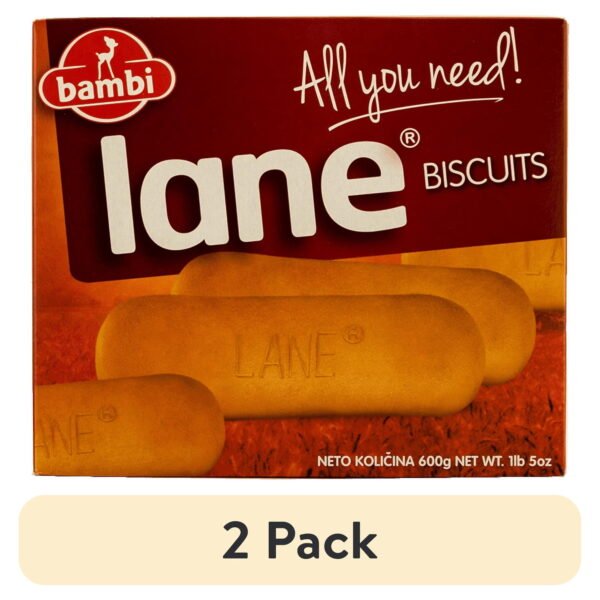 (2 pack) Bambi Plazma Lane Biscuit 600g