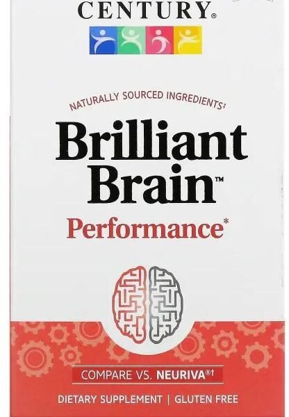 21st Century, Brilliant Brain Performance, 30 Capsules
