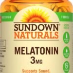 Sundown Naturals Melatonin 3 Mg, 120 Count