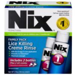 Nix Permethrin Lice Treatment Family Pack, 4 Fl Oz