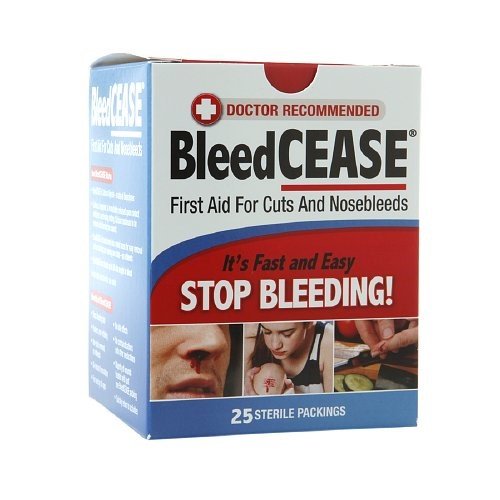 Bleedcease Stop Bleeding 25ct