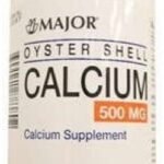 Calcium Oyster 500mg Tablet 1000ct Maj