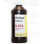 Patrin Pharma Hysept 25 Antimicrobial Wound Cleaner, 16 Ounce
