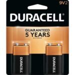 Duracell Coppertop 9V, 2 count