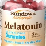 Sundown Naturals Melatonin 5 mg Gummies, 60 Count